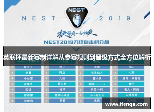 英联杯最新赛制详解从参赛规则到晋级方式全方位解析 英联杯最新赛制详解从参赛规则到晋级方式全方位解析